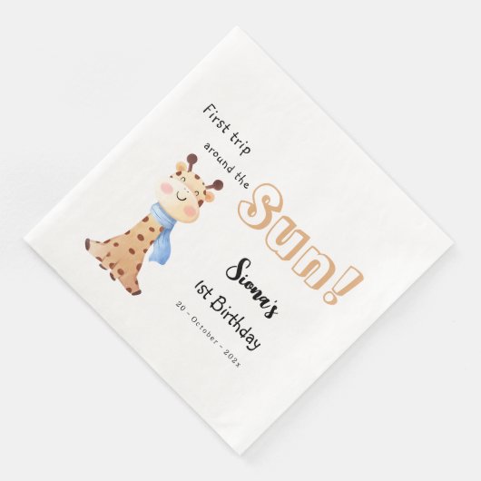 First Trip のまわりに The Sun Giraffe 1st Birthday (コーナー)