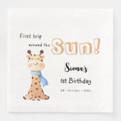 First Trip のまわりに The Sun Giraffe 1st Birthday (正面)