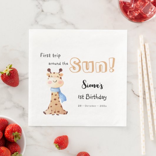 First Trip のまわりに The Sun Giraffe 1st Birthday (インサイチュ)