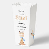 First Trip のまわりに The Sun Giraffe 1st Birthday フェイバーボックス (正面)