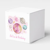 First Trip のまわりに the Sun Girls誕生日パーティー フェイバーボックス (正面サイド)