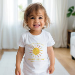 First Trip のまわりに the Sun Kids 1st Birthday ベビーTシャツ<br><div class="desc">First Trip のまわりに the Sun Kids 1st Birthday T-Shirt.このクリックデザインに対する編集ボタン。</div>
