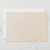 First Trip のまわりに The Sun Photo Boho誕生日1日 招待状 (裏面)