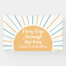 First Trip のまわりに the Sun Sunshine 1st birthday