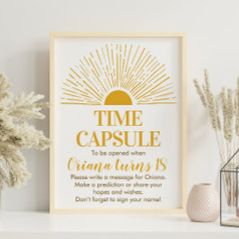 First Trip のまわりに The Sun Time Capsule Poster ポスター