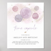 First Trip のまわりに the Sun Time Capsule Sign ポスター (正面)