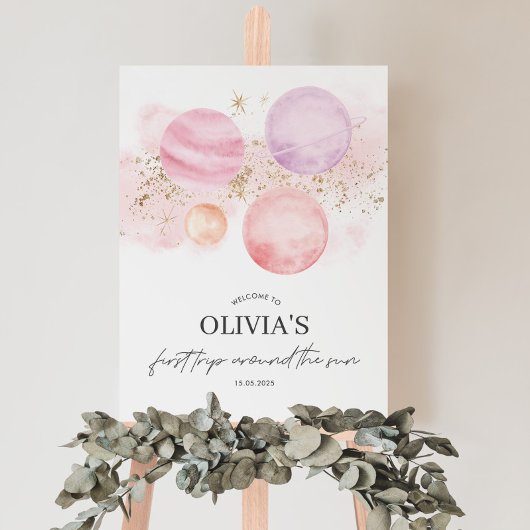 First Trip のまわりに The Sun Welcome Sign Poster ポスター