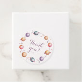 First Trip Around the Sun Girl Birthday Thank You フェイバータグ (インサイチュ)