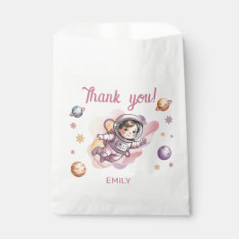 First Trip Around the Sun Girl Pink Birthday フェイバーバッグ