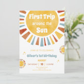 First Trip Around The Sun Invitation 招待状 (スタンド正面)