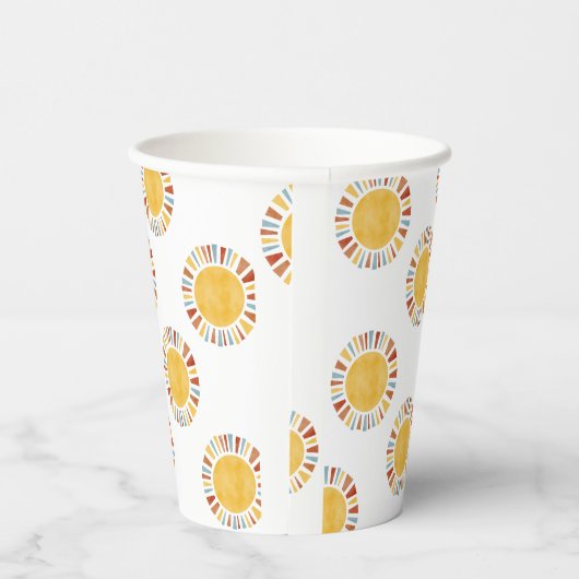 First Trip Around The Sun Invitation 紙コップ (右)