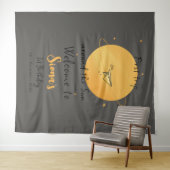 First Trip Around The Sun Paper Airplane Birthday タペストリー (インサイチュ(横))