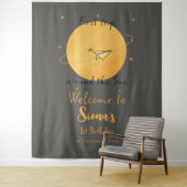 First Trip Around The Sun Paper Airplane Birthday タペストリー (インサイチュ)