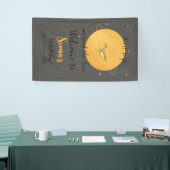 First Trip Around The Sun Paper Airplane Birthday 横断幕 (トレードショー)