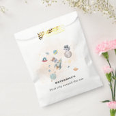 First Trip Around the Sun space animals Birthday  フェイバーバッグ (封をした状態)