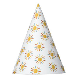 First Trip Around The Sun Sunshine Party Hat パーティーハット