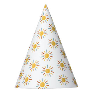 First Trip Around The Sun Sunshine Party Hat パーティーハット