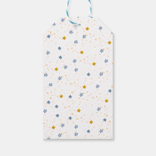 First Trip Sun のまわりに1st Birthdayありがとう ギフトタグ (裏面)