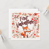 First Valentine Fox Cupid - manageable red flags カード (正面/裏面インサイチュ)