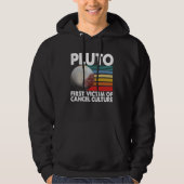 First Victim Of Cancel Culture Women Pluto Solar S パーカ (正面)