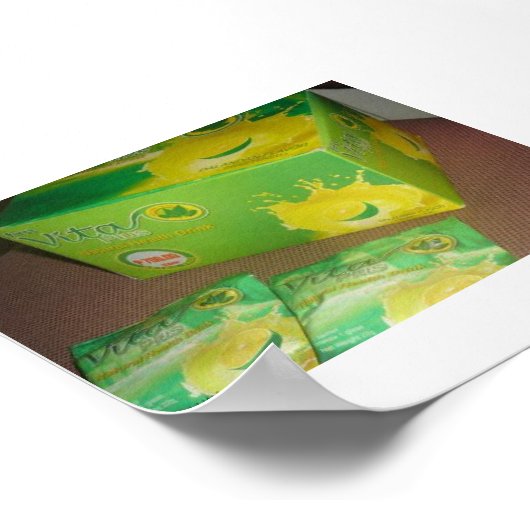 FIRST VITA PLUSドリンクの野菜 ポスター (角)