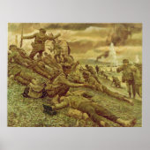 First Wave at Omaha by Ken Riley ポスター (正面)