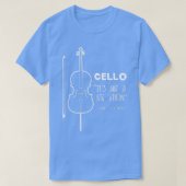 First World Celloの問題 Tシャツ (デザイン正面)