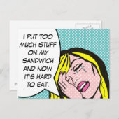 First World Problems漫画書葉書 ポストカード (正面/裏面)