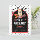 First World Tour Birthday Invitation 招待状 (スタンド正面)