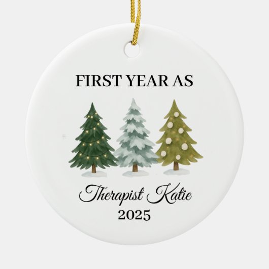 First Year as Therapist, Therapist Ornament セラミックオーナメント (正面)