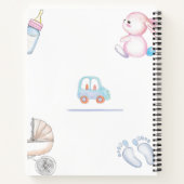 First Year Baby  – A Sweet Notebook for Mom ノートブック (裏面)