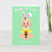 First Year Baby Celebration Card カード (正面)