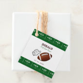 First Year Down Football Birthday  フェイバータグ (インサイチュ)