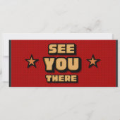 First Year Down - Football Ticket 招待状 (裏面)