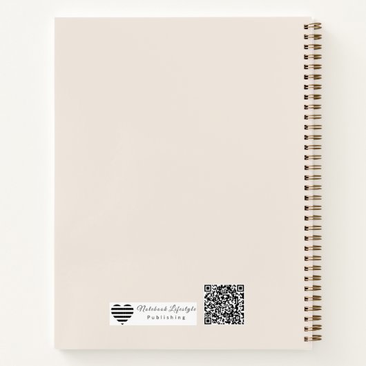 First-Year Memory Keeper | Newlywed Milestone Trac ノートブック (裏面)