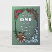 First Year Sober Anniversary Card from Group カード (正面)