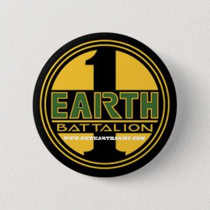 FirstEarth-LOGO2、WWW.NEWEARTHARMY.COM 缶バッジ