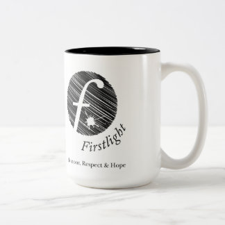 FirstLightのコーヒー・マグ(大きい) ツートーンマグカップ
