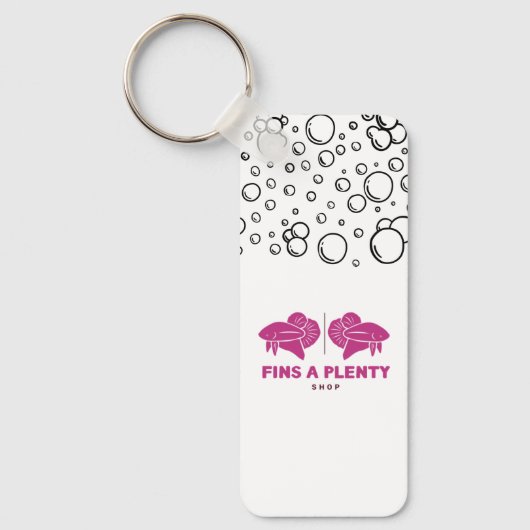 Fis A Furty Shop Betta Fish Keychain キーホルダー (正面)