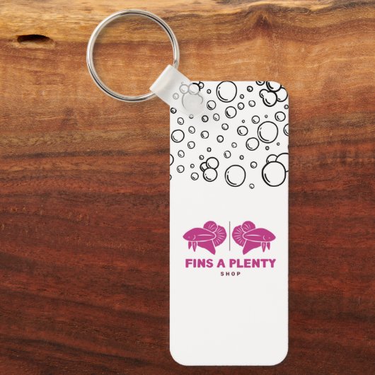 Fis A Furty Shop Betta Fish Keychain キーホルダー (正面)