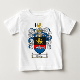 FISCHERの家紋- FISCHERの紋章付き外衣 ベビーTシャツ