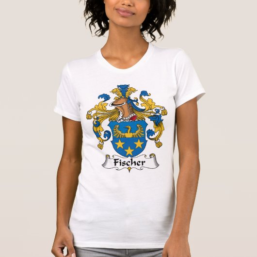 Fischerの家紋 Tシャツ (正面)