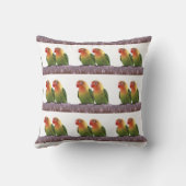 Fischer's Lovebird クッション (裏面)