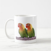 Fischer's Lovebird コーヒーマグカップ (左)