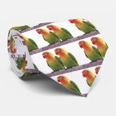 Fischer's Lovebird ネクタイ (ロール)