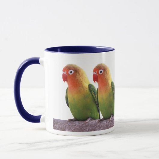 Fischer's Lovebird マグカップ (左)