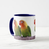 Fischer's Lovebird マグカップ (正面左)