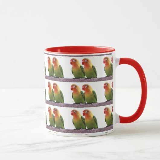 “Fischer's Lovebird” マグカップ (右)