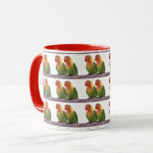 “Fischer's Lovebird” マグカップ (正面左)