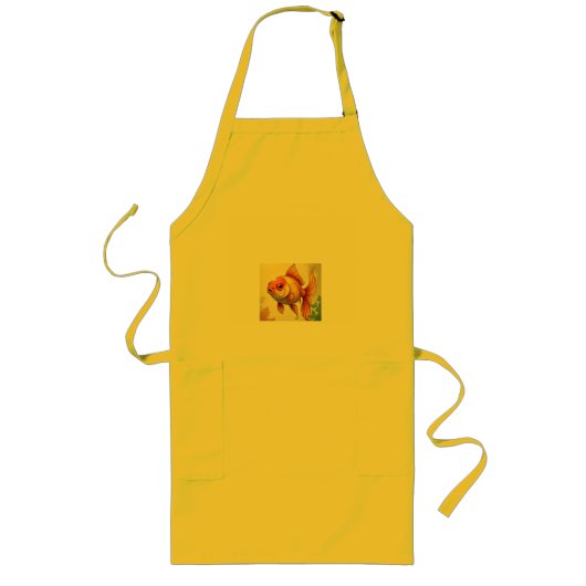 Fishについて ロングエプロン (正面)